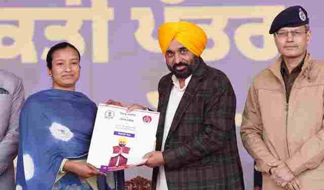 Bhagwant Mann Govt sets new benchmark, provides govt jobs to average of 45 youth every day since March 16, 2022