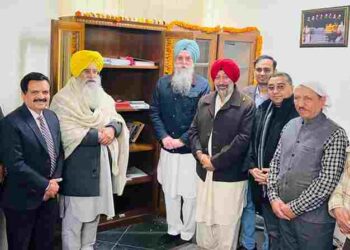 Punjab Vidhan Sabha Speaker Kultar Singh Sandhwan & Agriculture Minister Gurmeet Singh Khuddian inaugurate new library of Punjab State Food Commission