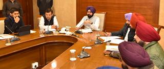 CABINET MINISTER HARDEEP SINGH MUNDIAN HOLDS MEETINGS WITH VARIOUS UNIONS, ASSURES FULFILMENT OF LEGITIMATE DEMANDS