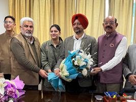 Baljinder Singh Bunty assumes charge as Vice Chairman Punjab State Forest Development Corporation