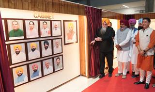 Speaker inagurates installation of sitting MLAs Photos in Punjab Vidhan Sabha