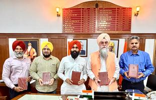 Speaker Kultar Singh Sandhwan Unveils Official Punjab Vidhan Sabha Diary for 2026