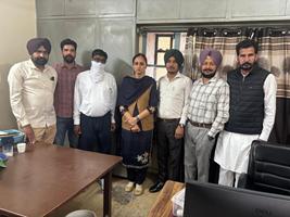 Vigilance Bureau nabs Inspector red handed accepting bribe of Rs 18,000/-