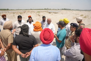 MANN GOVT SPENDING RS.600-CR ON FLOOD PREVENTION MEASURES IN STATE: BARINDER KUMAR GOYAL