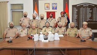 FIVE LINKED TO CROSS-BORDER NARCOTICS SMUGGLING CARTELS HELD WITH 7KG HEROIN IN AMRITSAR
