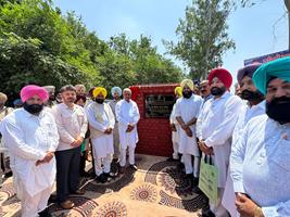 BARINDER KUMAR GOYAL INAUGURATES CANAL-BASED LIFT IRRIGATION PROJECT AT VILLAGE OIND