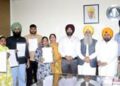GURMEET SINGH KHUDIAN HANDS OVER JOB LETTER TO EIGHT CANDIDATES ON COMPASSIONATE GROUNDS