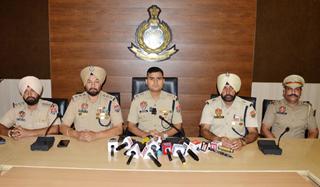 FOUR LINKED TO FOREIGN-BASED NARCOTICS AND ARMS MODULE HELD WITH 9.9KG HEROIN, TWO PISTOLS