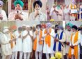 Management Committee and Sangat of Sri Guru Tegh Bahadur Gurdwara Sahib, Kotkapura honour Speaker Sandhwan