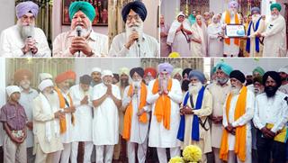 Management Committee and Sangat of Sri Guru Tegh Bahadur Gurdwara Sahib, Kotkapura honour Speaker Sandhwan