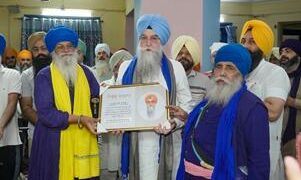 Special honor to Speaker Sandhwan for implementing Anti- Sacrilege law to prevent religious desecration in Punjab