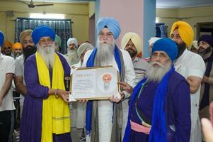 Special honor to Speaker Sandhwan for implementing Anti- Sacrilege law to prevent religious desecration in Punjab