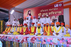 Bhagwant Mann Govt Organises First Grand Spiritual Kirtan Darbar in Rupnagar to Mark 650th Parkash Purb of Sri Guru Ravidas Ji
