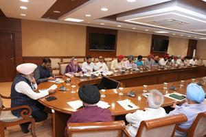 Bhagwant Mann Govt committed to resolving employees legitimate issues without delay: Harpal Singh Cheema