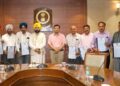 23 REVENUE OFFICERS PROMOTED, HARDEEP SINGH MUNDIAN HANDS OVER PROMOTION LETTERS