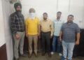 Vigilance Bureau nabs Inspector red handed accepting bribe of Rs 30,000/-