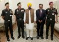 CM Bhagwant Singh Mann, Western Command Army Commander discuss border security, disaster response & operational preparedness