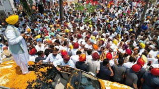 Leading ‘Shukrana Yatra’ in Malwa region, CM Bhagwant Singh Mann says, “BJP is branding Punjabis, who made highest sacrifices for nation, as anti-national”
