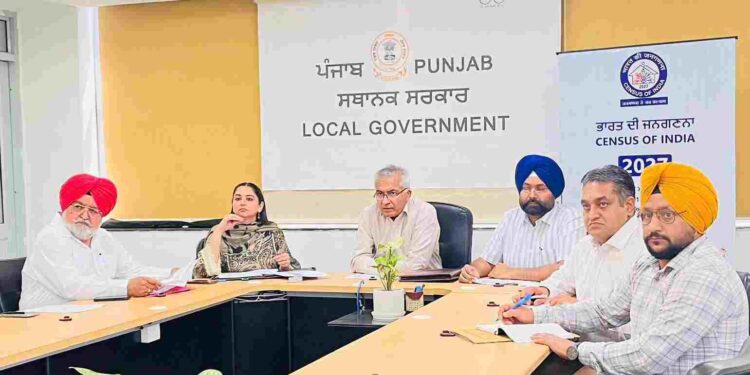 11 districts & 7 MCs show commendable performance in Census 2027 Phase-I operations: Manjit Singh Brar