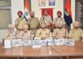 DRUG AND ILLEGAL ARMS SMUGGLING MODULE BUSTED IN AMRITSAR; ONE HELD WITH 2.1KG HEROIN, 7 PISTOLS