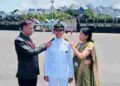 PUNJABI UNIVERSITY STAFFER’S DAUGHTER DONS SUB-LIEUTENANT STRIPES
