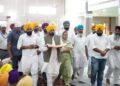 CM Bhagwant Singh Mann bows at Gurdwara Jyotisar Sahib, expresses gratitude for getting opportunity to enact strict law against beadbi