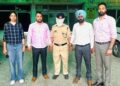 Vigilance Bureau nabs Security Guard GLADA red handed accepting bribe of Rs 5,000/-