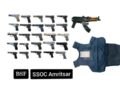 AK-47 RIFLE AMONG 26 SOPHISTICATED WEAPONS RECOVERED FROM NEAR INDO-PAK BORDER IN AMRITSAR; ONE HELD
