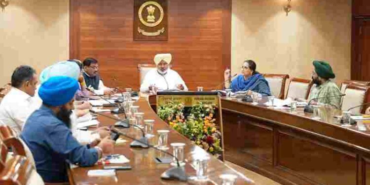 BHAGWANT MANN GOVERNMENT ACCELERATES RANGLA PUNJAB VIKAS SCHEME WITH STRICT TIMELINES AND ACCOUNTABILITY: HARPAL SINGH CHEEMA