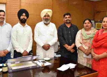 Bhagwant Mann Govt committed to resolving employees’ issues through dialogue & consensus; Finance Minister Harpal Singh Cheema holds meetings with 5 Education Dept unions