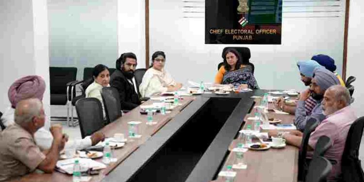 CEO Anindita Mitra meets with political parties ahead of house-to-house enumeration under SIR starting, June 25