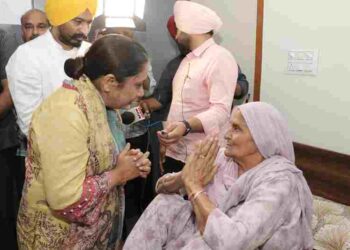 Punjab Government Committed to the Care and Dignity of Senior Citizens; Releases Rs. 15.70 Crore for Old Age Homes in Last Three Years: Dr. Baljit Kaur