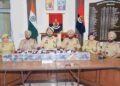 AFGHAN NATIONAL AMONG FOUR LINKED TO ILLEGAL ARMS SMUGGLING AND HAWALA NETWORK HELD WITH 8 SOPHISTICATED PISTOLS
