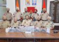 AFGHAN NATIONAL AMONG SIX LINKED TO CROSS-BORDER ARMS, DRUGS AND HAWALA NETWORK HELD; 1KG HEROIN, 5 PISTOLS, ₹5L DRUG MONEY RECOVERED