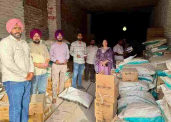 140 QUINTALS ILLEGAL FERTILISERS SEIZED IN BATHINDA; MAHARASHTRA BASED FIRM BOOKED: GURMEET SINGH KHUDIAN