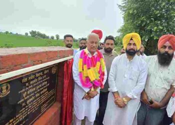 68,500 acres in 56 villages of Shutrana constituency get canal irrigation: Barinder Kumar Goyal