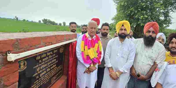 68,500 acres in 56 villages of Shutrana constituency get canal irrigation: Barinder Kumar Goyal