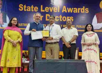 PUNJAB GOVT HONOURS OUTSTANDING DOCTORS WITH STATE-LEVEL AWARDS ON NATIONAL DOCTORS’ DAY