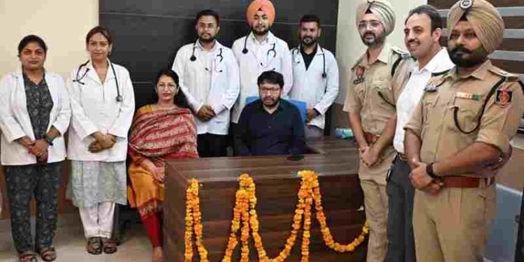 Cabinet Minister Dr. Ravjot Singh gets Aam Aadmi Clinic inaugurated at Central Jail