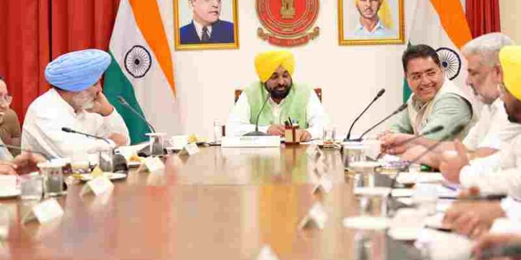 CM Bhagwant Singh Mann-led Cabinet Enhances Benefits for Landowners During Land Acquisition
