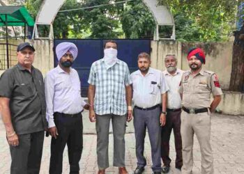 Vigilance Bureau nabs ASI red handed accepting bribe of Rs. 10,000/-