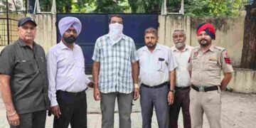 Vigilance Bureau nabs ASI red handed accepting bribe of Rs. 10,000/-