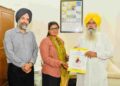Gurmeet Singh Khudian hands over job letters to four new recruits in Animal Husbandry Dept