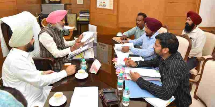 Finance Minister Harpal Singh Cheema Holds Constructive Meetings with Transport & Water Supply Employee Unions