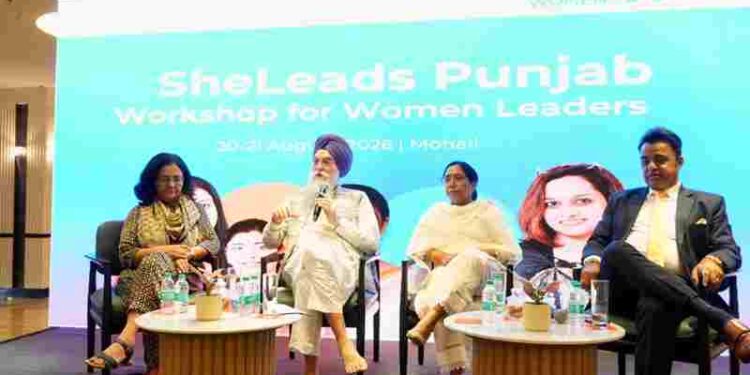 Punjab Vidhan Sabha Speaker Kultar Singh Sandhwan congratulated women for leading from the front and encouraged them to drive inclusive development