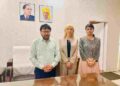 British Deputy High Commissioner Alba Smeriglio Meets Punjab NRI Affairs Minister Dr. Ravjot Singh