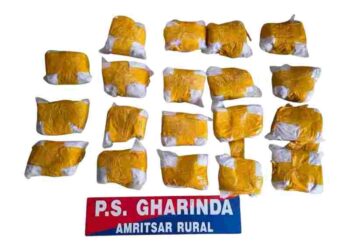 TWO HELD WITH 10KG HEROIN IN AMRITSAR