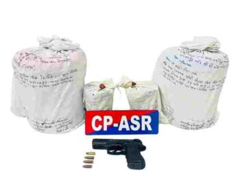 FIVE LINKED TO CROSS-BORDER SMUGGLING MODULE HELD WITH 21KG HEROIN, 970GMs ICE AND ONE PISTOL