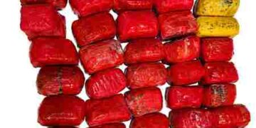 CROSS-BORDER NARCOTICS SMUGGLING BID FOILED IN FEROZEPUR; 45KG HEROIN, 3KG ICE RECOVERED