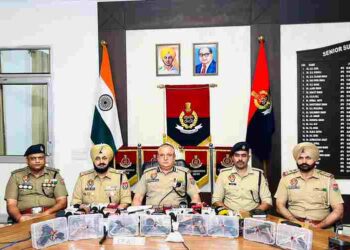 ILLEGAL ARMS SUPPLY NETWORK BUSTED IN AMRITSAR; TWO HELD WITH 8 PISTOLS